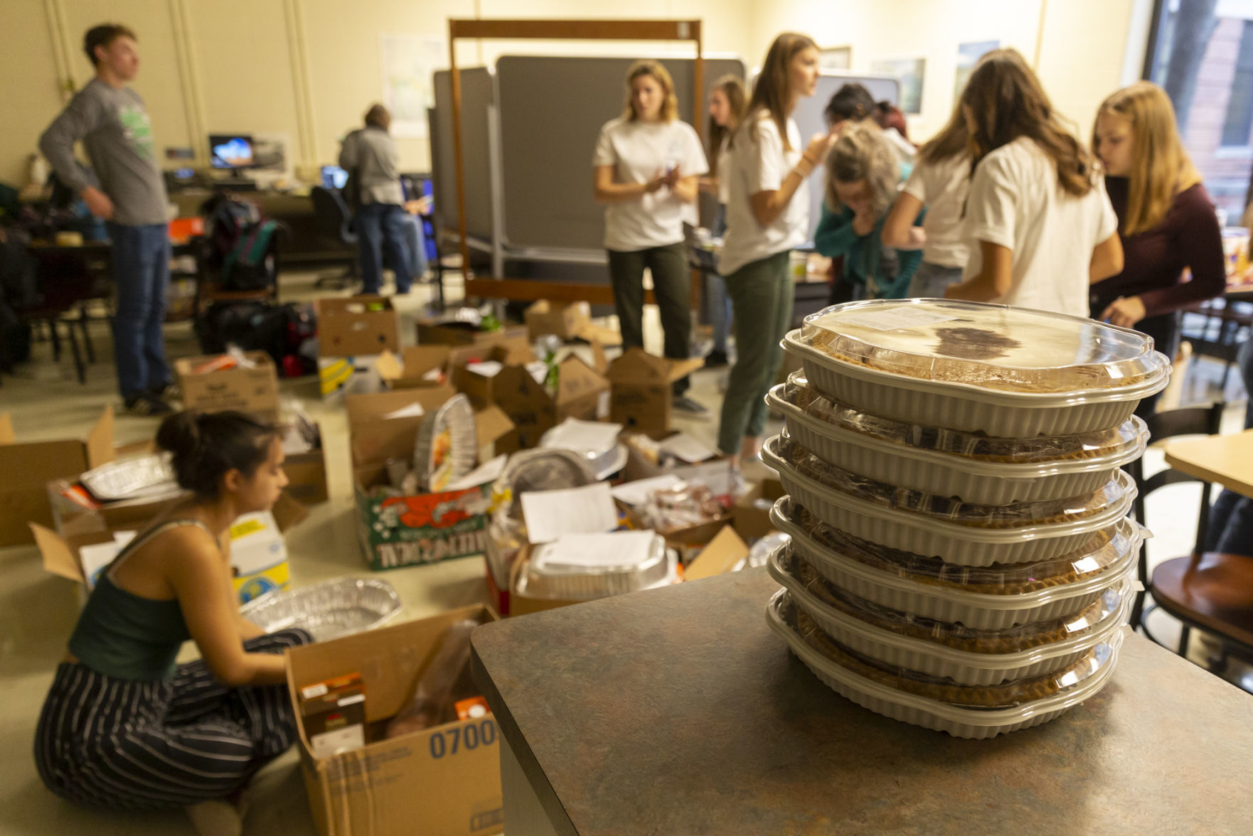 West High School food drive